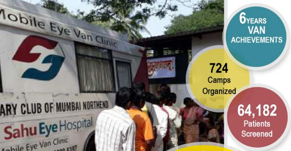 sahu eye hospital van