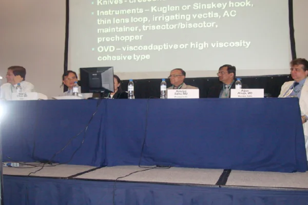 Leading ophthalmologist delegation at ISMSICS 5th cataract conference Philippines